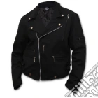 Death Re-ripped - Lined Biker Jacket Black (tg. S) giochi