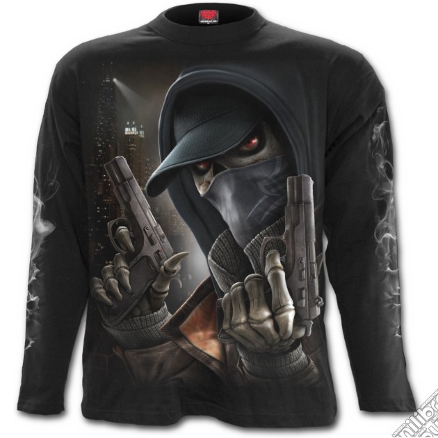 Street Reaper - Longsleeve T-shirt Black (tg. M) gioco di Spiral Direct