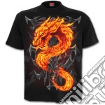 Fire Dragon - T-shirt Black (tg. S)