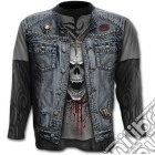 Thrash Metal - Allover Longsleeve T-shirt Black (tg. L) giochi