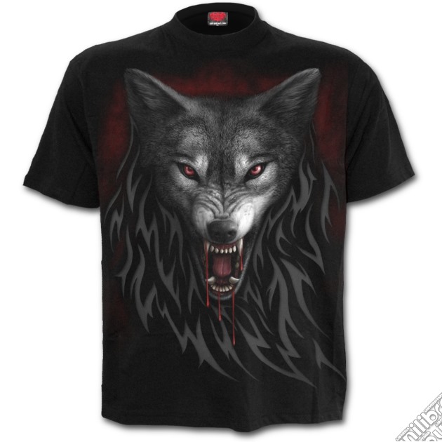 Legend Of The Wolves T-shirt Black Xxl gioco di Spiral