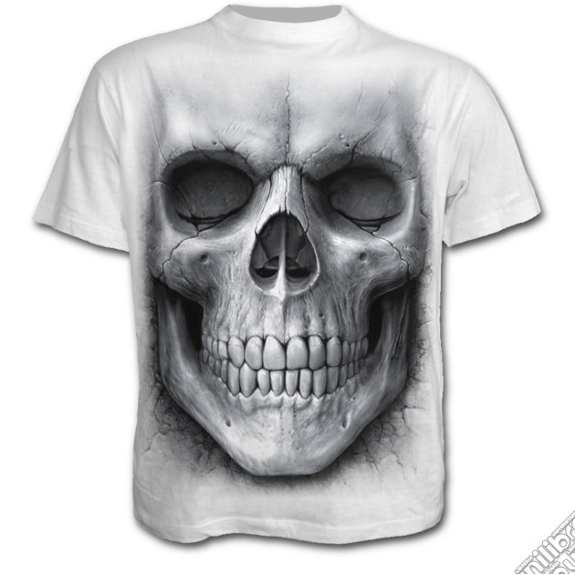 Solemn Skull T-shirt White S gioco di Spiral