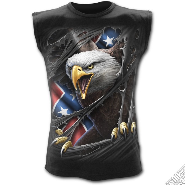 Rebel Eagle Sleeveless T-shirt Black L gioco di Spiral