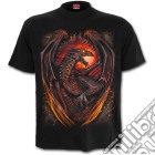 Dragon Furnace T-shirt Black Plus Size 3xl gioco di Spiral