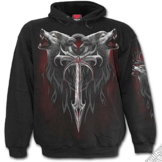 Legend Of The Wolves Hoody Black Xxl gioco di Spiral