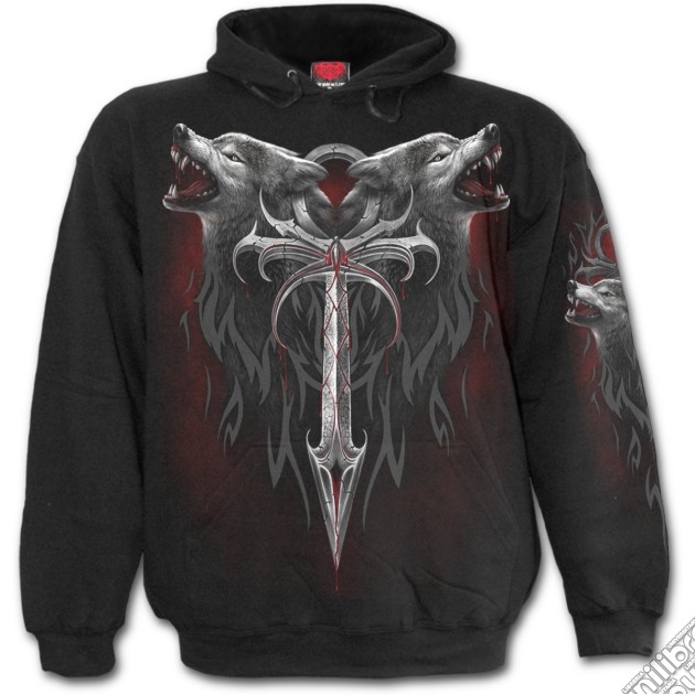 Legend Of The Wolves Hoody Black S gioco di Spiral