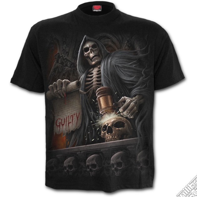 Judge Reaper T-shirt Black S gioco di Spiral