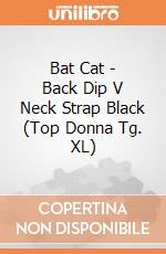 Bat Cat - Back Dip V Neck Strap Black (Top Donna Tg. XL) gioco di Spiral