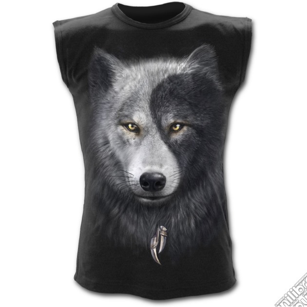 Wolf Chi Sleeveless T-shirt Black M gioco di Spiral