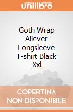 Goth Wrap Allover Longsleeve T-shirt Black Xxl gioco di Spiral