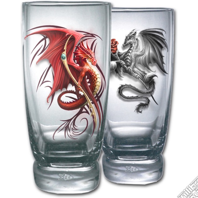 Wyvern Water Glasses - Set Of 2 (Bicchieri) gioco di Spiral
