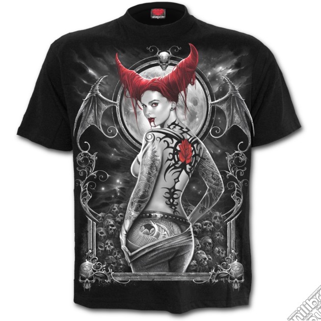 Temptress T-shirt Black S gioco di Spiral