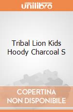 Tribal Lion Kids Hoody Charcoal S gioco di Spiral