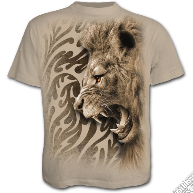 Tribal Lion T-shirt Stone Xl gioco di Spiral