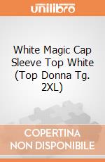 White Magic Cap Sleeve Top White (Top Donna Tg. 2XL) gioco di Spiral