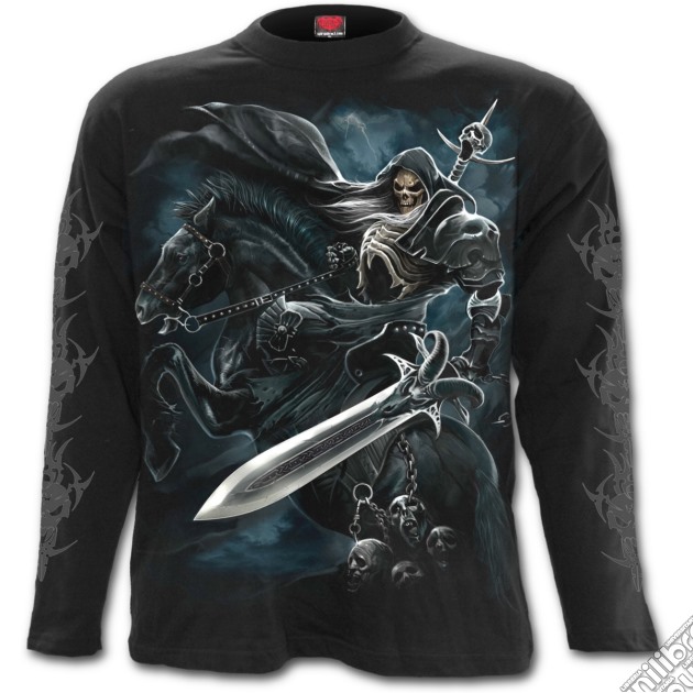 Grim Rider Longsleeve T-shirt Black Xl gioco di Spiral