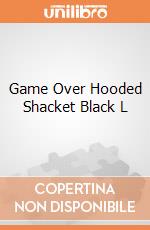 Game Over Hooded Shacket Black L gioco di Spiral