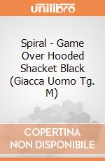 Spiral - Game Over Hooded Shacket Black (Giacca Uomo Tg. M) gioco