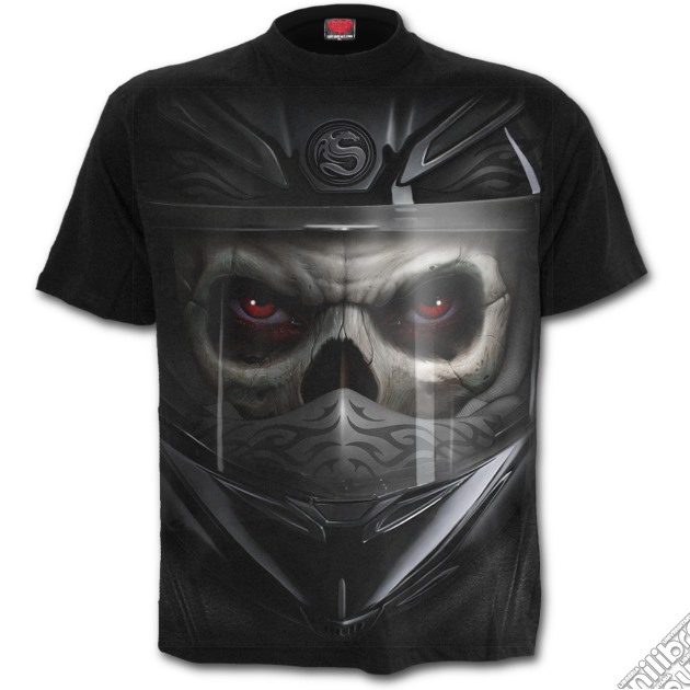 Demon Biker T-shirt Black Xl gioco di Spiral