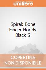 Spiral - Bone Finger Hoody Black S gioco di Spiral