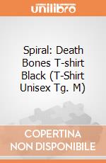 Spiral: Death Bones T-shirt Black (T-Shirt Unisex Tg. M) gioco di Spiral