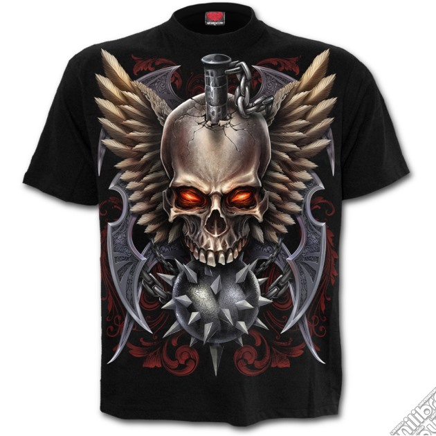 Maced Skull T-shirt Black L gioco di Spiral