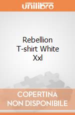 Rebellion T-shirt White Xxl gioco di Spiral
