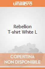 Rebellion T-shirt White L gioco di Spiral
