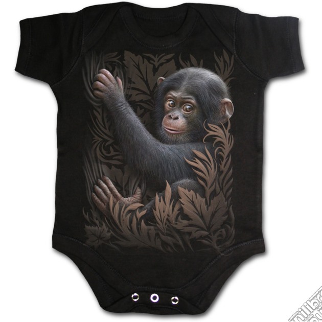 Monkey Business Baby Sleepsuit Black Xs gioco di Spiral