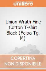 Union Wrath Fine Cotton T-shirt Black (Felpa Tg. M) gioco di Spiral