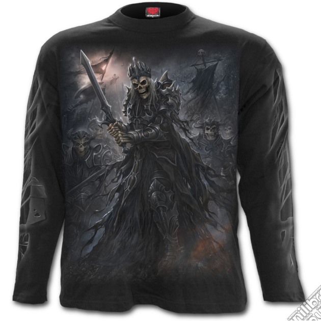 Death's Army Longsleeve T-shirt Black M gioco di Spiral