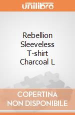 Rebellion Sleeveless T-shirt Charcoal L gioco di Spiral