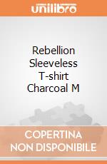 Rebellion Sleeveless T-shirt Charcoal M gioco di Spiral