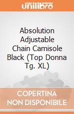 Absolution Adjustable Chain Camisole Black (Top Donna Tg. XL) gioco di Spiral