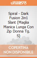 Spiral - Dark Fusion 2in1 Slant (Maglia Manica Lunga Con Zip Donna Tg. S) gioco di Spiral