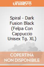 Spiral - Dark Fusion Black (Felpa Con Cappuccio Unisex Tg. XL) gioco di Spiral