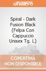 Spiral - Dark Fusion Black (Felpa Con Cappuccio Unisex Tg. L) gioco di Spiral