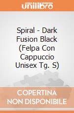 Spiral - Dark Fusion Black (Felpa Con Cappuccio Unisex Tg. S) gioco di Spiral