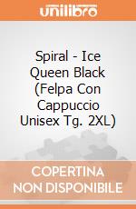 Spiral - Ice Queen Black (Felpa Con Cappuccio Unisex Tg. 2XL) gioco di Spiral