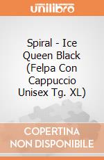 Spiral - Ice Queen Black (Felpa Con Cappuccio Unisex Tg. XL) gioco di Spiral