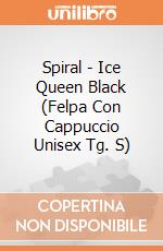 Spiral - Ice Queen Black (Felpa Con Cappuccio Unisex Tg. S) gioco di Spiral