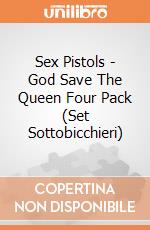 Sex Pistols - God Save The Queen Four Pack (Set Sottobicchieri) gioco