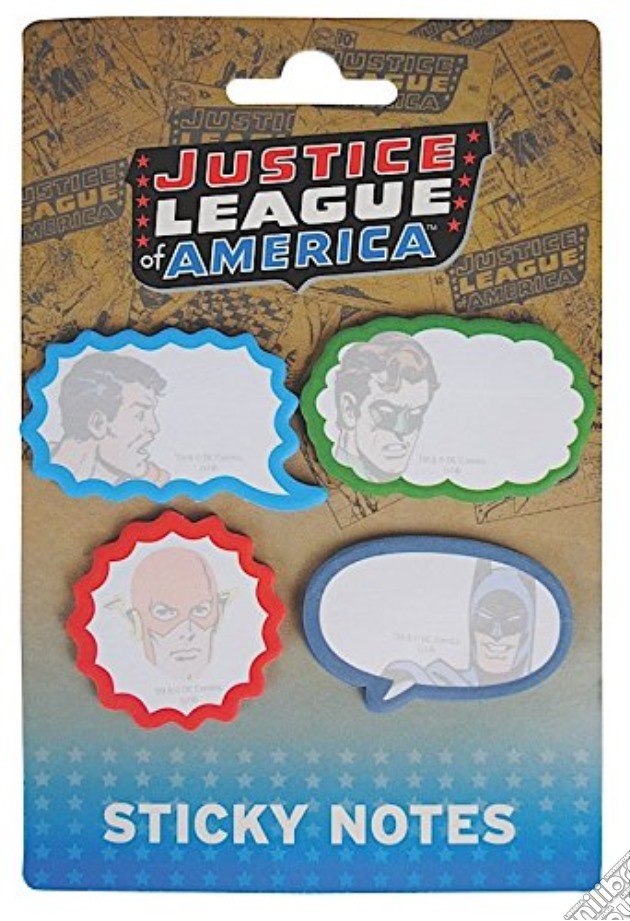 Justice League Of America - Sticky Note Set Justice League gioco