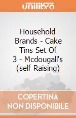 Household Brands - Cake Tins Set Of 3 - Mcdougall's (self Raising) gioco