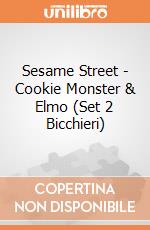 Sesame Street - Cookie Monster & Elmo (Set 2 Bicchieri) gioco