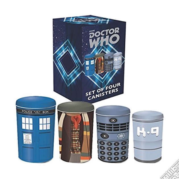 Dr Who - Canisters Set Of 4 (boxed) - Dr Who gioco