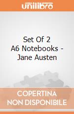 Set Of 2 A6 Notebooks - Jane Austen giochi