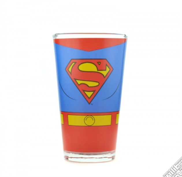 Superman - Glass Large Single Boxed - Superman (costume) gioco