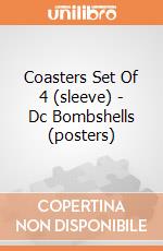 Coasters Set Of 4 (sleeve) - Dc Bombshells (posters) gioco