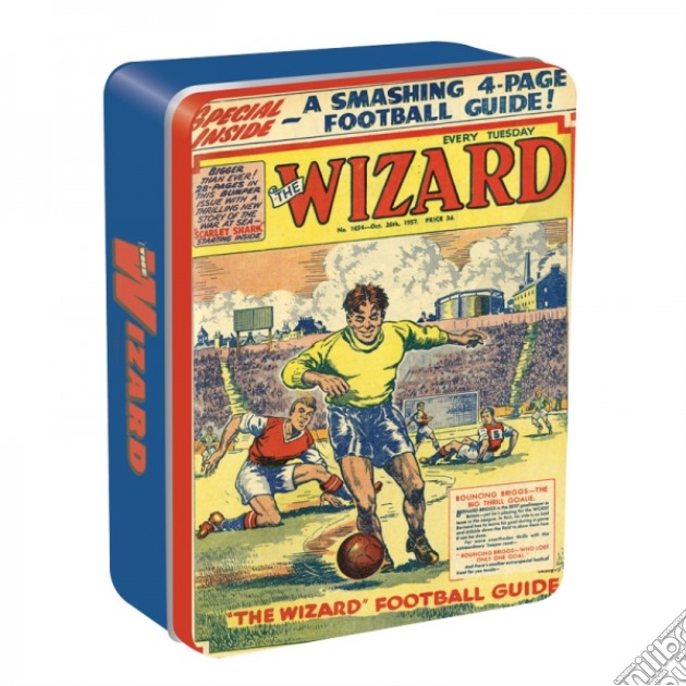 Nostalgic Images - Tin Storage - The Wizard (football Guide) gioco